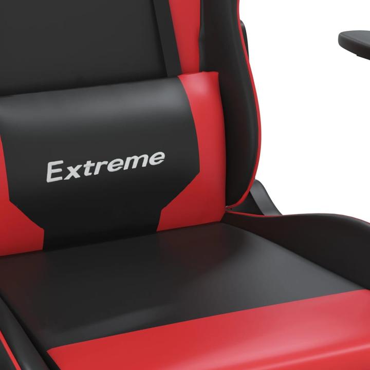 Actual product image VidaXL Gaming-Stuhl mit Massagefunktion Kunstleder