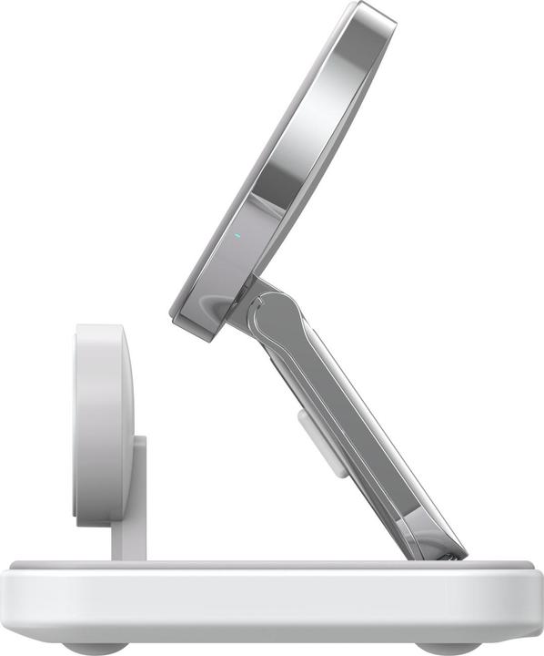 Image du produit Anker Chargeur magnétique sans fil MagGo 15W, 3-en-1 pad, blanc, UE Plug (25 W)