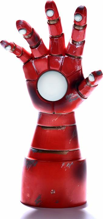 Actual product image Ukonic Marvel table lamp - Iron Man 3D Armoured Hand