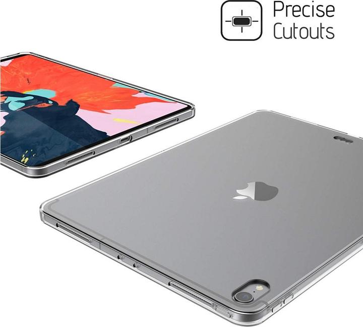 Actual product image Screenguard Apple iPad Pro 11" 2018 Flexible TPU Clear Case Protective Cover (iPad Pro 11 2018 (1. Gen))