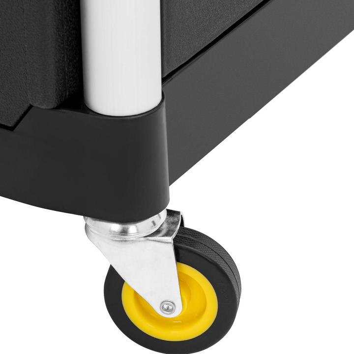 Produktbild Ulsonix Reinigungswagen abschliessbar 150 kg 3 Ablagen universeller Putzwagen Hotelwagen (1 Stk.)