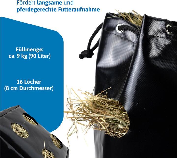 Dönges Hay Bag mit Karabiner schwarz