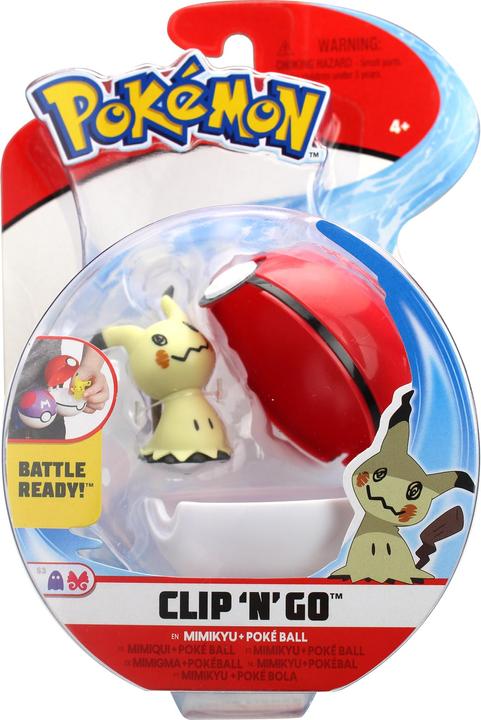 Actual product image Bandai Pokeball With 5 cm Pokemon Figure