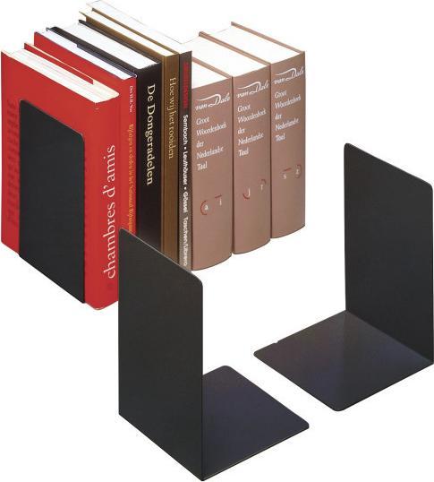 Actual product image Durable Bookplate L, made of steel, black