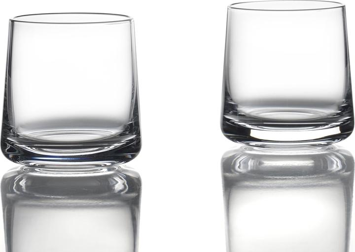 Zone Denmark Trinkglas 220 ml, 2 Stück, Transparent (0.22 l, 2 x)