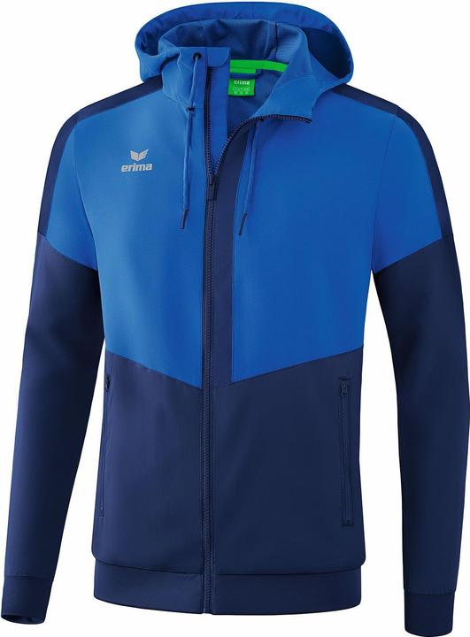 Actual product image Erima Squad Tracktop Jacket With Hood (XXL)