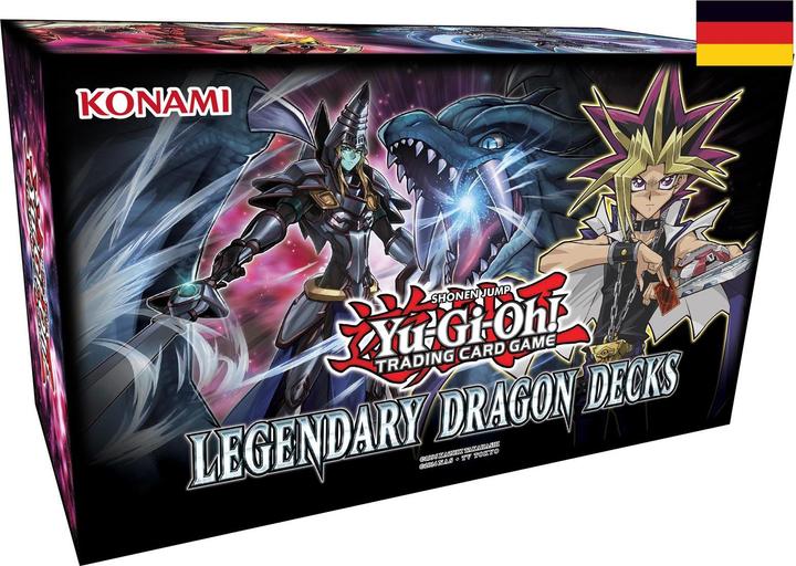 Actual product image Yu-Gi-Oh ! TCG Legendary Dragon Decks Unlimited Reprint *ALLEMAND* (German, Deck)