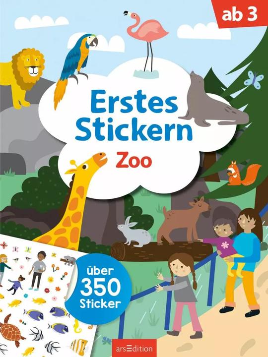 Produktbild Erstes Stickern Zoo
