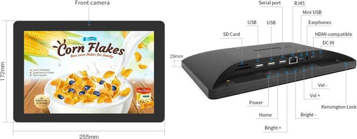 Produktbild Loopsign LS-1022T 10" touch screen (10")