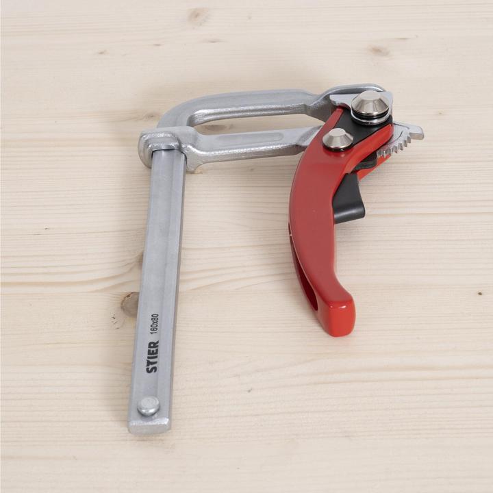 Actual product image Stier All-steel lever clamp FHZ 160/80 (160 mm)