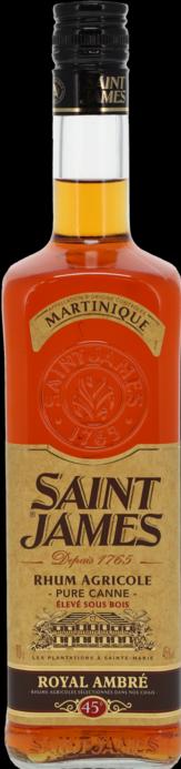Actual product image Saint James Rhum Agricole Paille Ambré de Martinique AOP 40% Vol. 0,7l