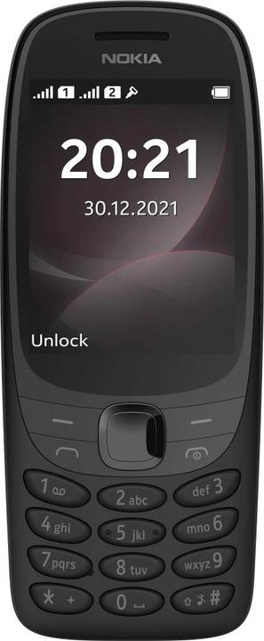 Actual product image Nokia 6310 (0.01 GB, Black, 2.80", Dual SIM, 0.30 Mpx, 2G)