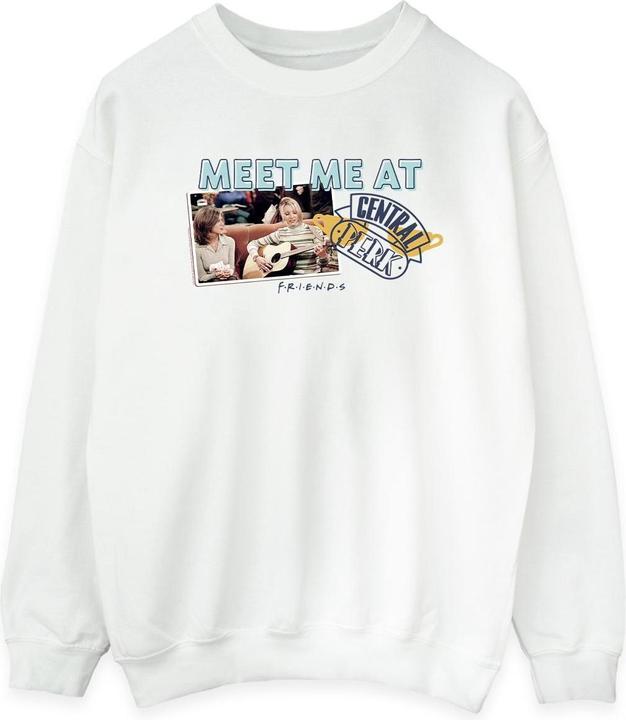 Actual product image Friends Womens/Ladies Meet Me At Central Perk Sweatshirt (M)