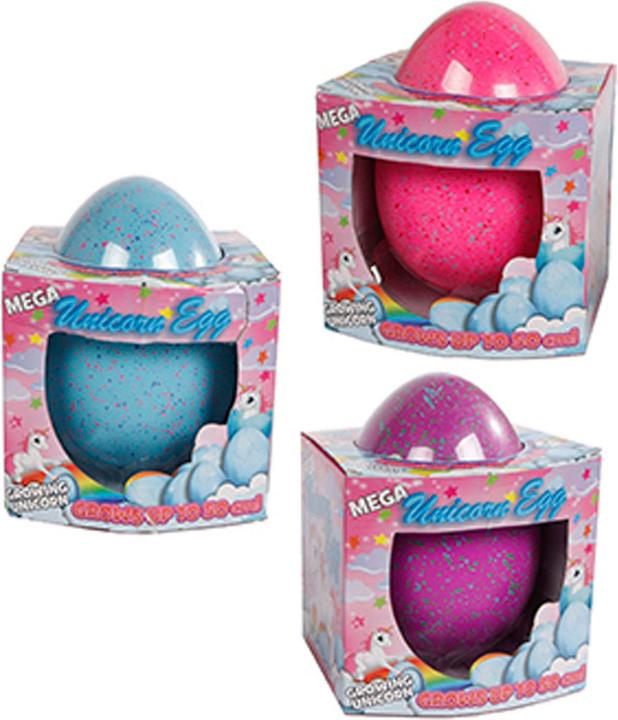 Image du produit NoName Oeuf Mega Licorne, 20 cm, assorti