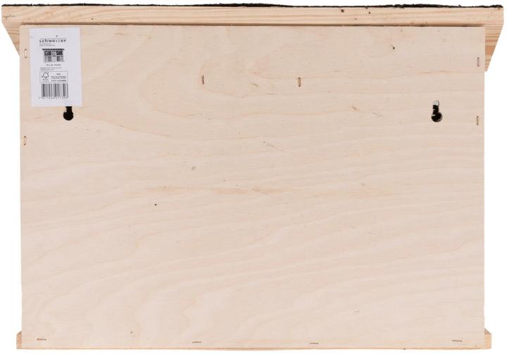 Actual product image Schweizer Insect hotel country seat comfort FSC (Butterflies, Lacewings, Bee, Ladybirds)