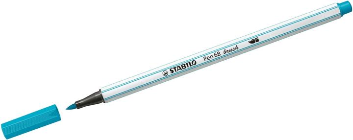 Image du produit STABILO Pen 68 brush (Bleu clair, 1 x)