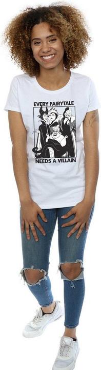 Immagine prodotto Disney Girls Every Fairy Tale Needs A Villain Maglietta in cotone (128)