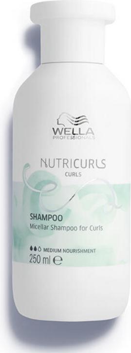 Produktbild Wella Nutricurls Micellar Shampoo (250 ml, Flüssiges Shampoo)