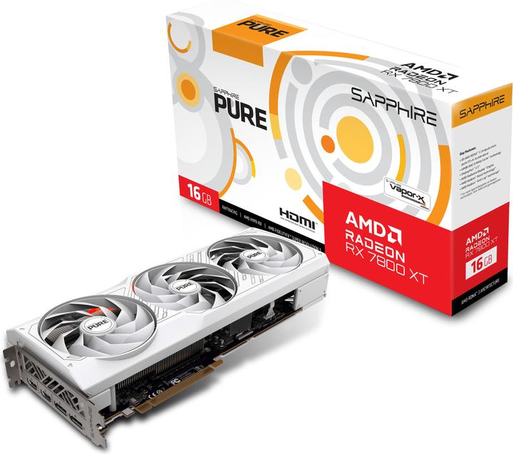 Produktbild Sapphire Pure RX 7800 XT (16 GB)