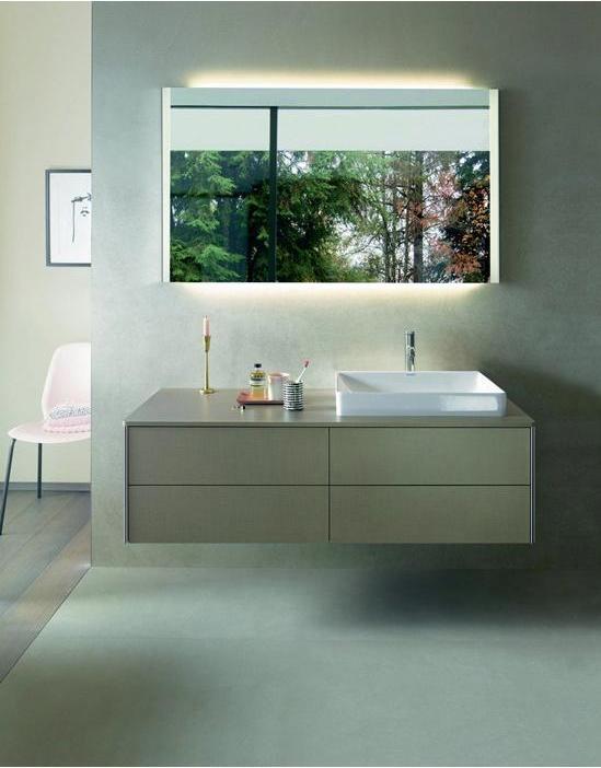 Actual product image Duravit Countertop basin DURASQUARE o ÜL o HLB ground 600x345mm white WG (345 mm, 600 mm)