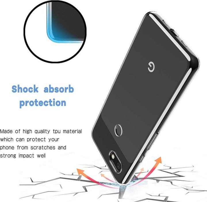 Actual product image Screenguard Google Pixel 3a XL Flexible TPU Clear Case (Google Pixel 3a XL)