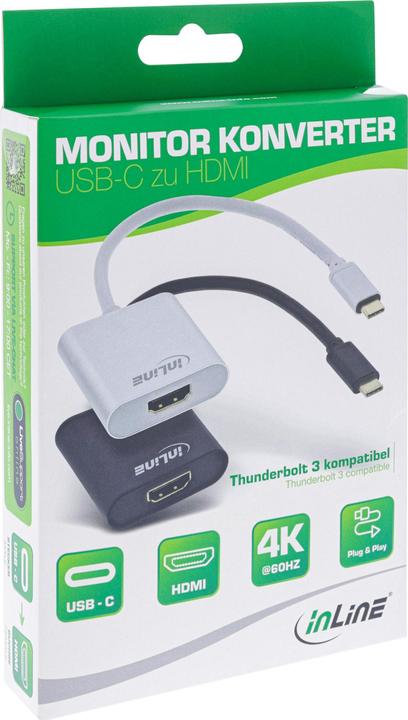 Actual product image InLine USB Display Converter (HDMI, 20 cm)