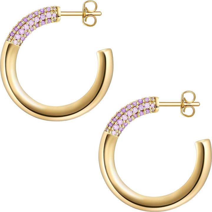 Image du produit Glanzstücke München Femme argent sterling zirconium or jaune - 29057 (Argent Sterling)