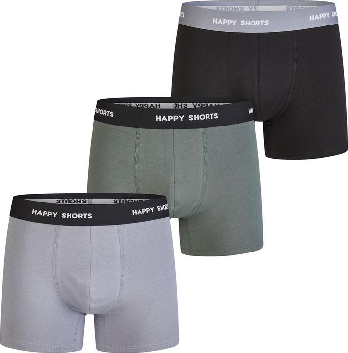 Happy shorts Retro Boxer Jersey (M, 3er Pack)
