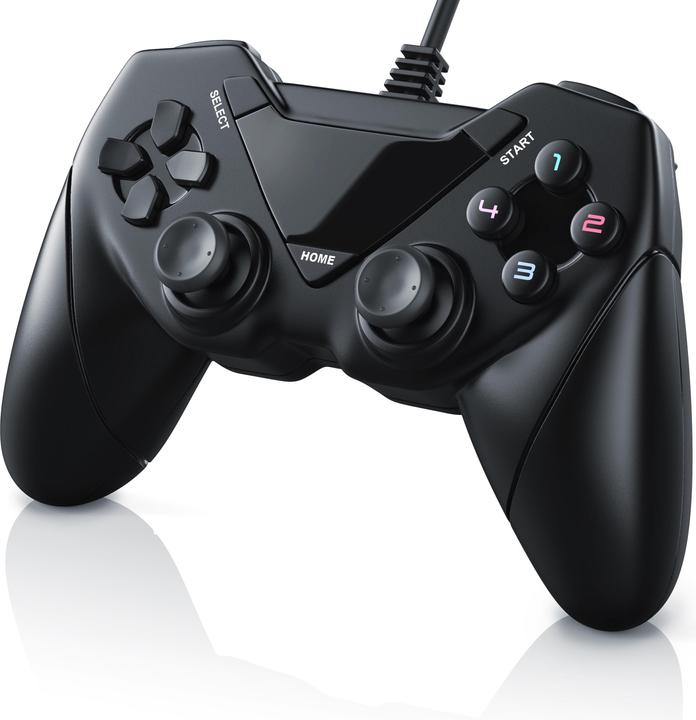 Actual product image CSL Gamepad, USB Controller for Android, PC / PS3 / Direct-Input / X-Input (Android, PS3, PC)