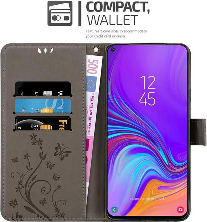 Image du produit Cadorabo Couverture du livre de fleurs (Samsung Galaxy A8s)