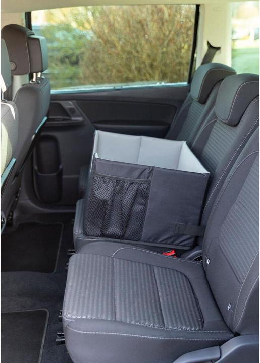 Actual product image Trixie Car Seat 45 × 28 × 40 cm, Black/Grey (Dog, Foldable)