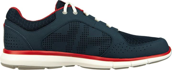 Navy / Rosso bandiera / Bianco sporco