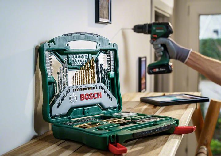 Produktbild Bosch Zubehör X-Line-Titanium Bohrer- und Schrauber-Set, 70-teilig (1.5 mm, 2 mm, 2.5 mm, 3 mm, 5.5 mm, 6 mm, 8.5 mm, 9 mm, 3.5 mm, 4 mm, 4.5 mm, 5 mm, 9.5 mm, 10 mm, 6.5 mm, 7 mm, 7.5 mm, 8 mm)