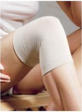 Produktbild Eusana Knie- und Ellbogenwaermer anatomisch beige Paar (L)