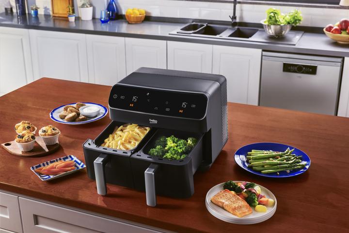 Actual product image Beko FRL5388B ExpertFry Dual Zone Air Fryer