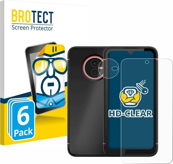 Productafbeelding BROTECT Schermbeschermer Clear (6 Stuk, Gigaset GX4)
