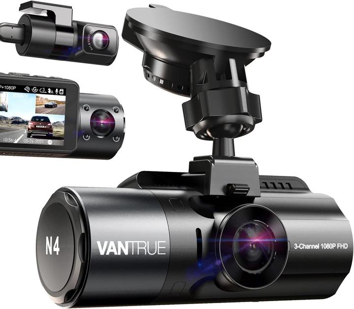 Vantrue N4 (Bluetooth, Built-in display, GPS receiver, Night vision, Accelerometer, 4K)