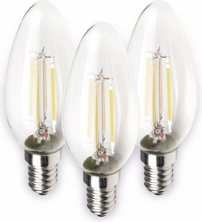 Müller Licht Kerze (E14, 4 W, 470 lm, 3 x, E)