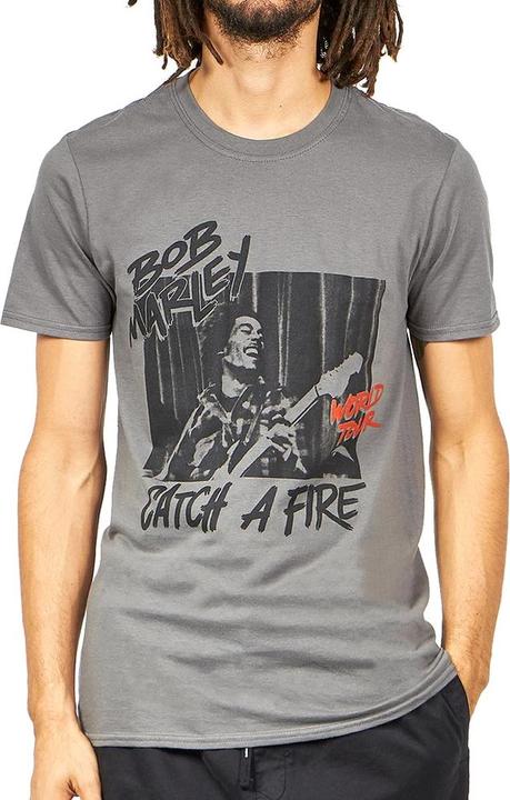 Bob Marley Catch A Fire World Tour TShirt
