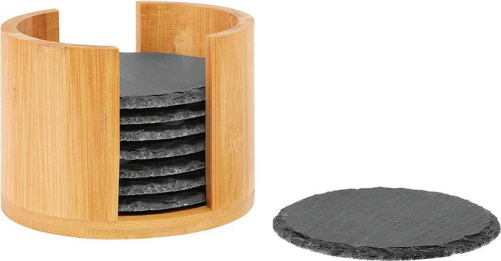 Image du produit Westmark Naturschiefer-Untersetzer (8 x, Dessous de verre)