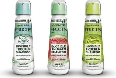 Actual product image Garnier Invisible Shampoo with the scent of yuzu lemon (Invisible Shampoo) 100 ml (100 ml, Dry shampoo)