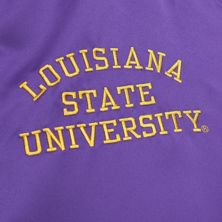 Immagine prodotto Mitchell & Ness M&N Giacca in raso pesante Louisiana State University - XXL (XXL)