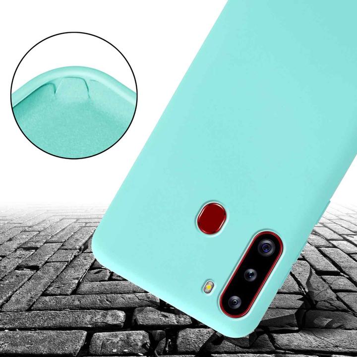 Produktbild Cadorabo TPU Cover Handy Kette Liquid (Samsung Galaxy A21)