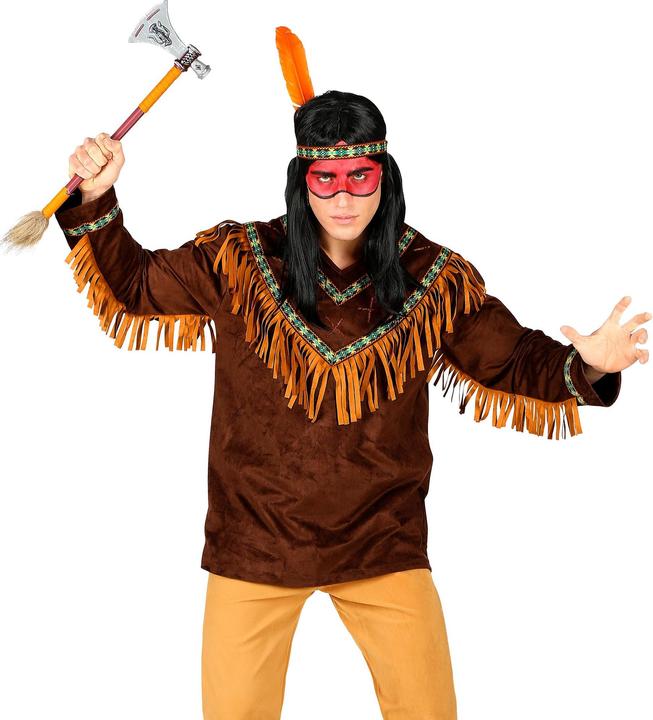 Actual product image Widmann INDIANER (top, headband with feather), XL (XL)