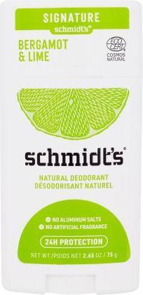 Schmidt's Signature Bergamot And Lime Deo Stick (Bergamot & Lime) - Solid Deodorant 75.0g (Stick)