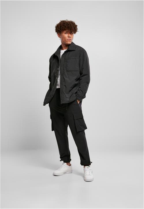 Actual product image Urban Classics Padded Nylon Shirt Jacket - 16642 (L)