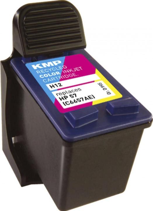 Immagine prodotto KMP Cartuccia d'inchiostro H12 a colori compatibile con HP C 6657 AE (M, C, Y)