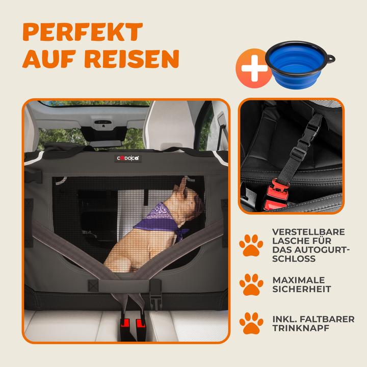 Actual product image Cadoca Transport box (Dog, Cat, Foldable)