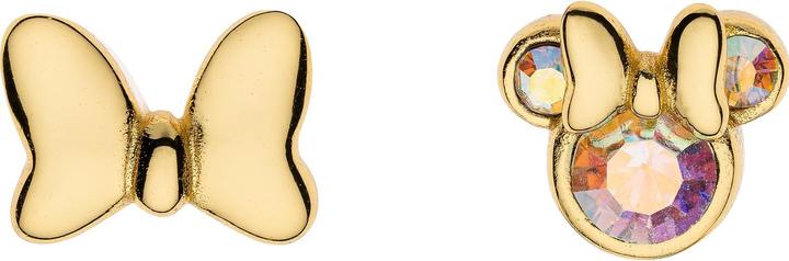 Produktbild Disney Gold-plated Minnie Mouse stud earrings with crystals ES00073YRCL.CS (925er Silber)