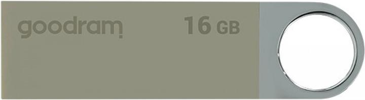 Produktbild Goodram 16GB USB 2.0 - 16 GB - USB Typ-A - 2.0 - 20 MB/s - Drehring - Schwarz - Silber (16 GB, USB-A, USB 2.0)